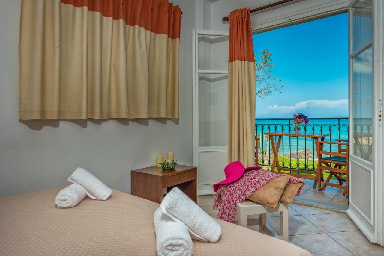 Zarkadis Beach Apartments Tsiliví Eksteriør bilde